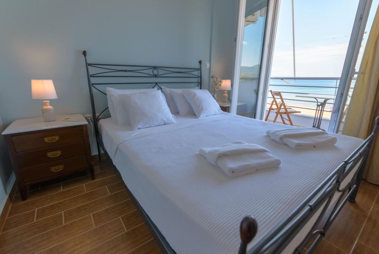 Lemoni Luxury Residence In Front Of The Sea Kechries Bagian luar foto