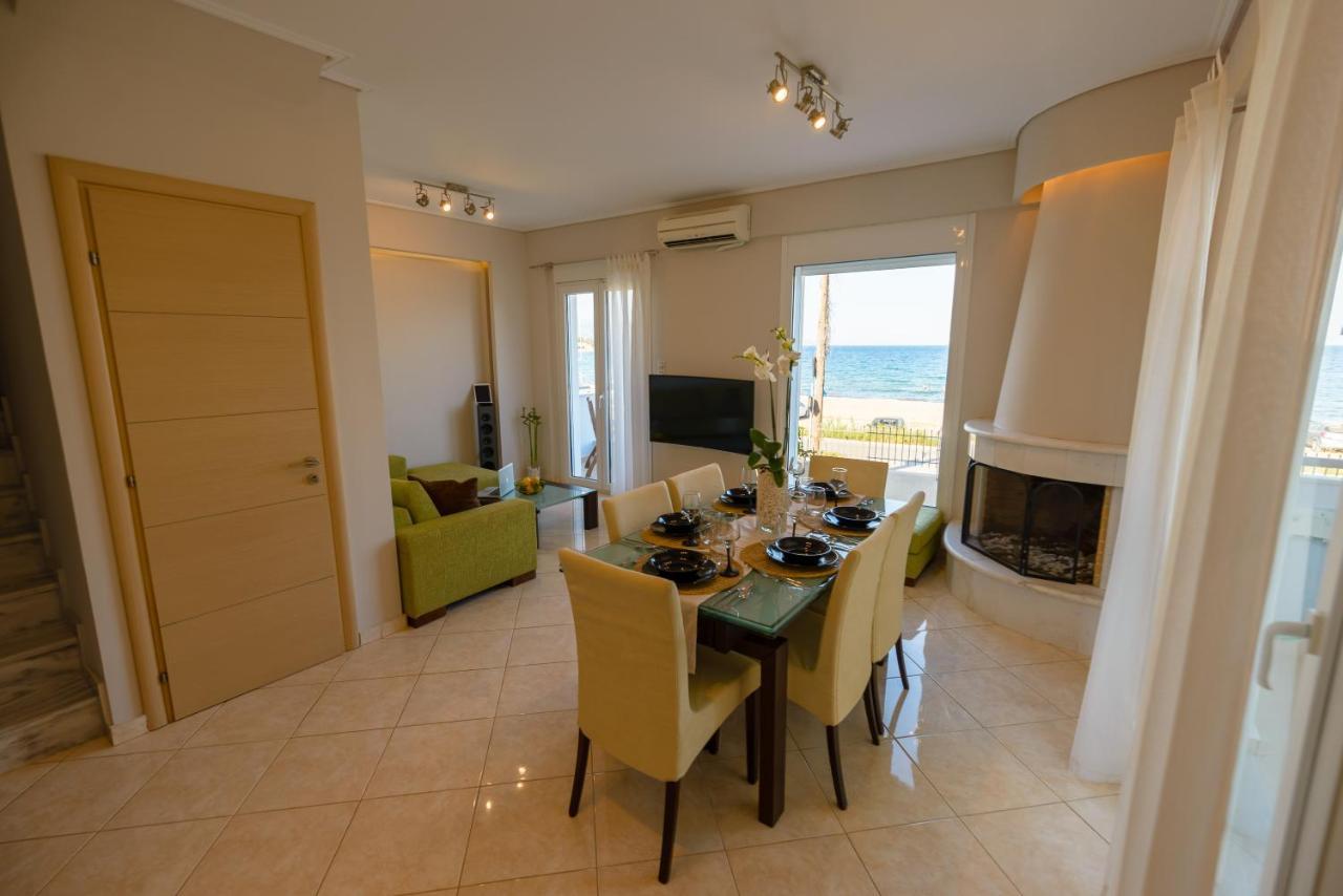 Lemoni Luxury Residence In Front Of The Sea Kechries Bagian luar foto