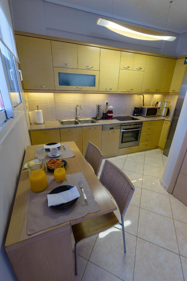 Lemoni Luxury Residence In Front Of The Sea Kechries Bagian luar foto