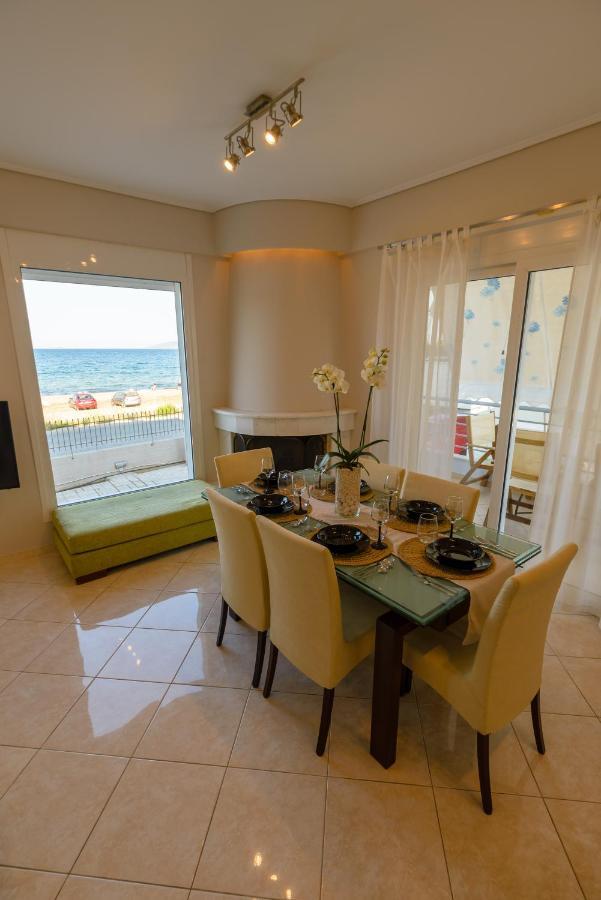 Lemoni Luxury Residence In Front Of The Sea Kechries Bagian luar foto