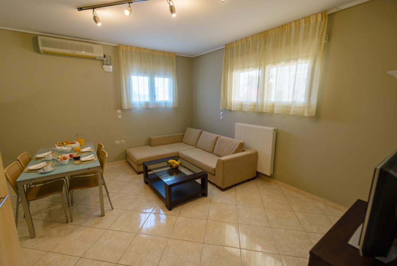 Lemoni Luxury Residence In Front Of The Sea Kechries Bagian luar foto
