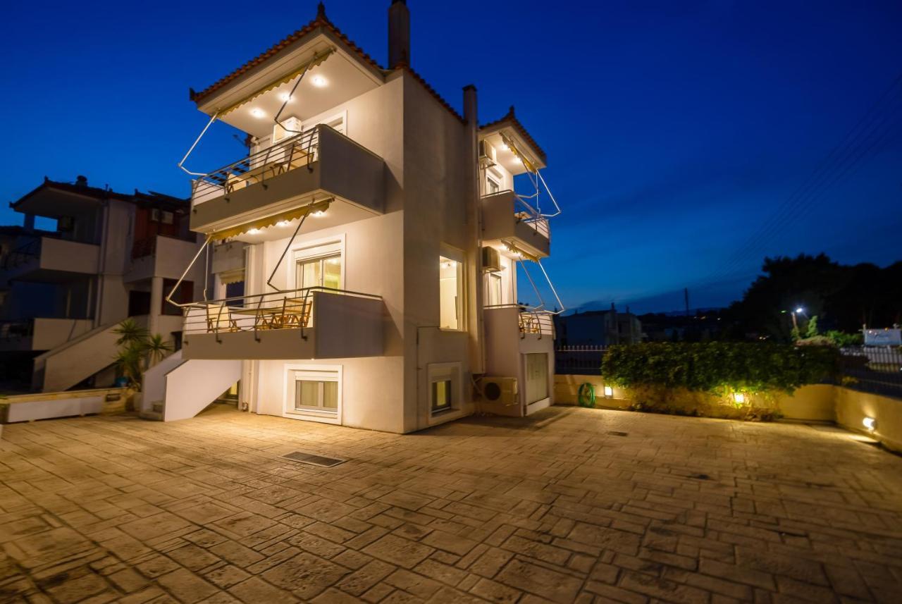 Lemoni Luxury Residence In Front Of The Sea Kechries Bagian luar foto